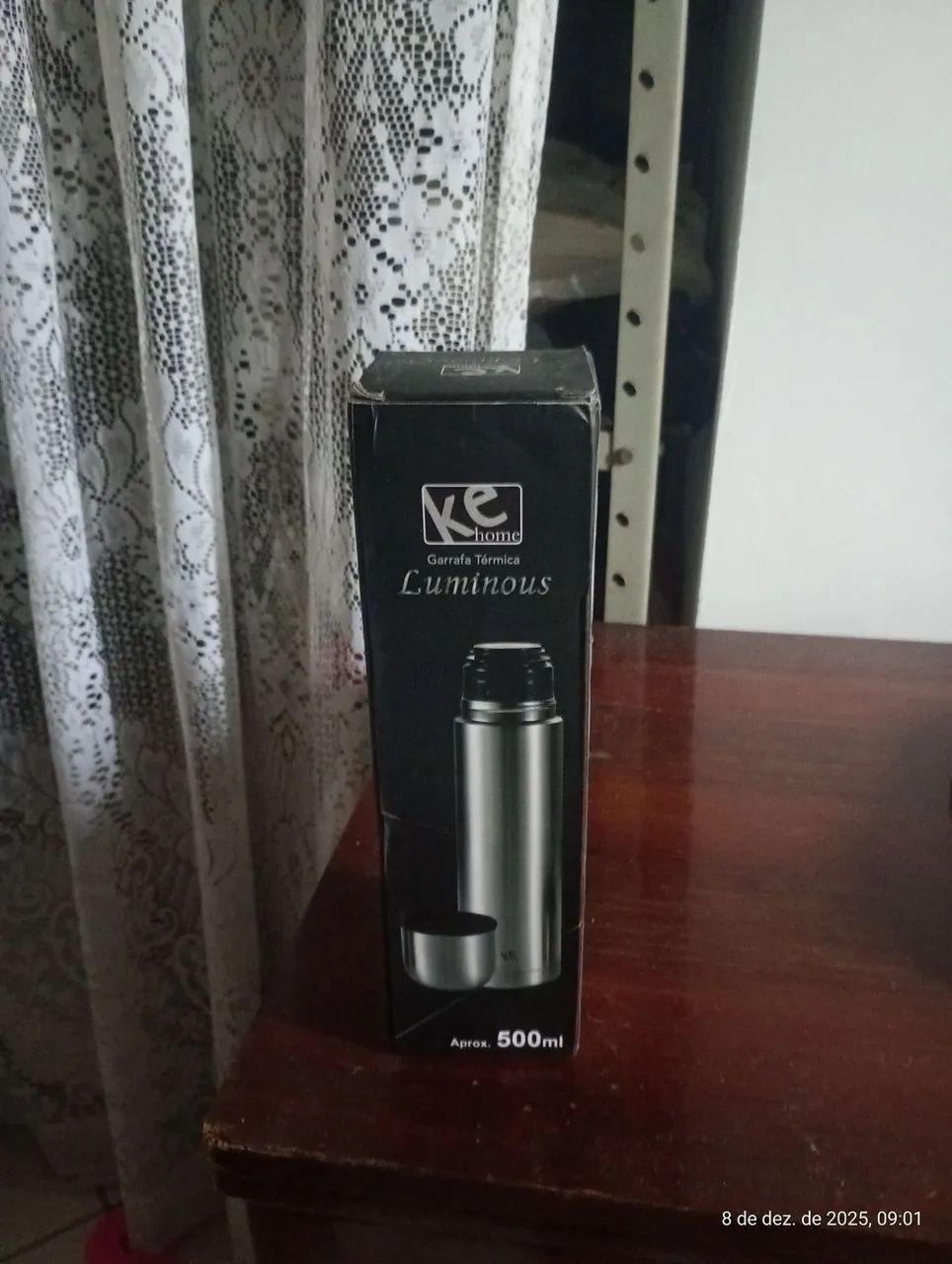 Garrafa térmica Nova 500ml alumínio  - Foto 3