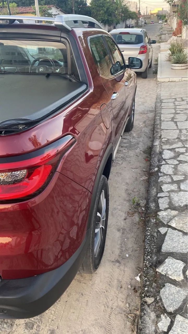 ? Fiat Toro Volcano 2.0 Diesel 4x4 AT9 2019 - Vermelha - Completa - Aceito troca! - Foto 3