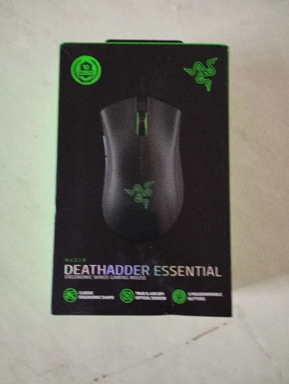 Mouse Razer Deathadder essencial / Novo na caixa  - Foto 3