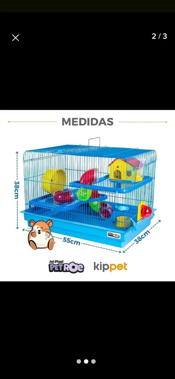 Gaiola grande para hamster64706227342083120
