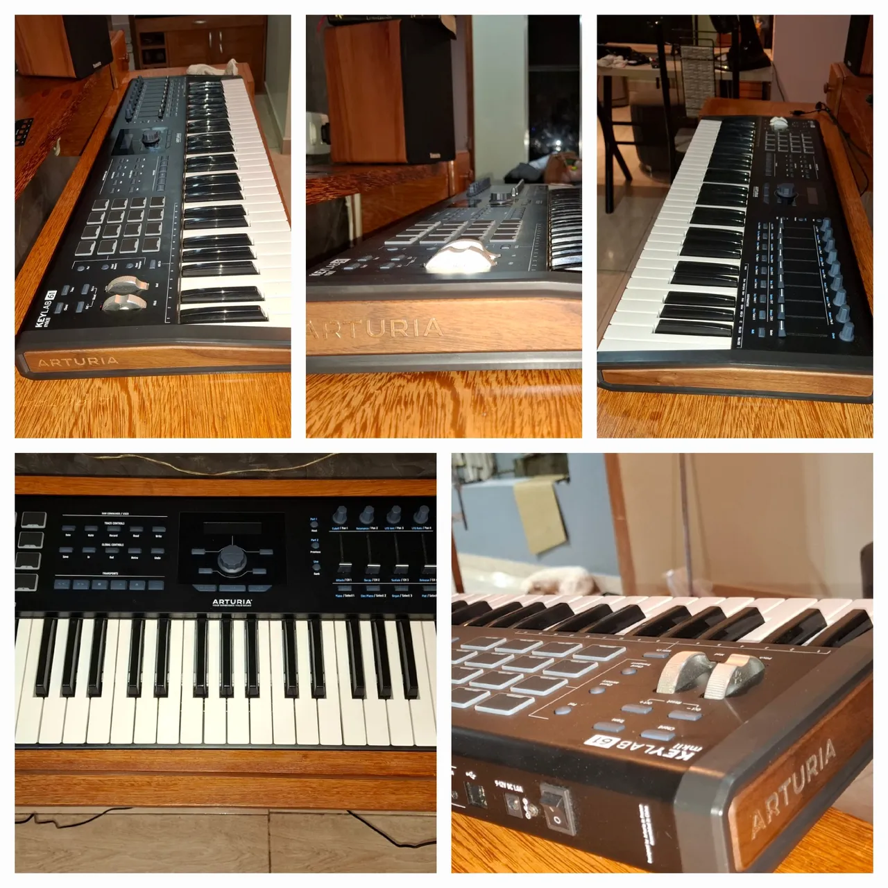 Teclado controlador Arturia keylab MK2 61