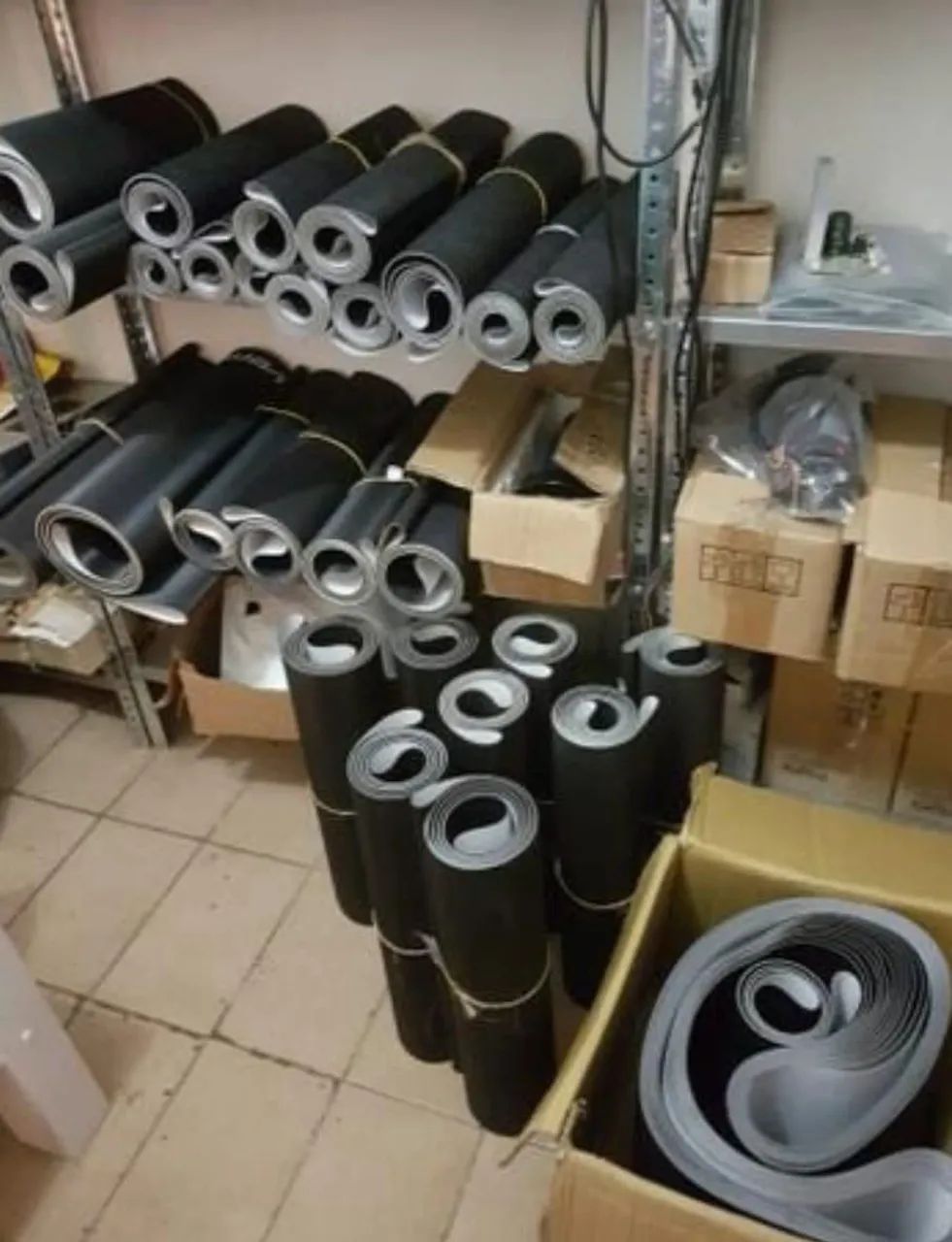 Lonas e placas para Esteiras Ergométricas 