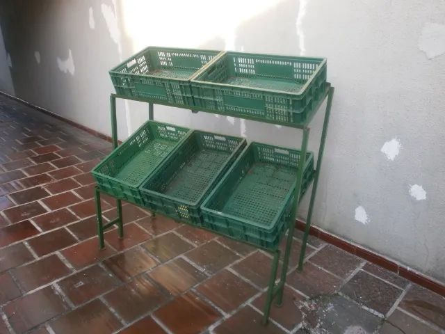 expositor de parede - com 5 caixas - vasca de verdura - Foto 2