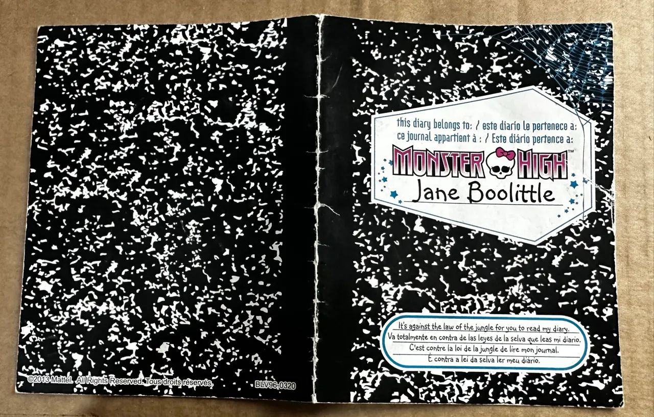 Monster high diario Jane boolittle  - Foto 2