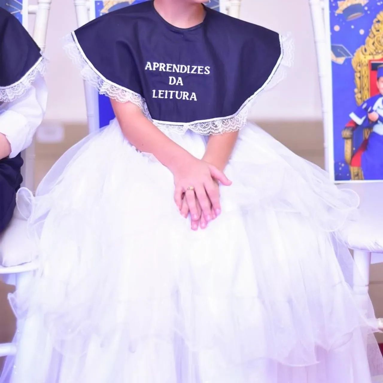Vestido dama de honra / ABC 6/7 anos  - Foto 3