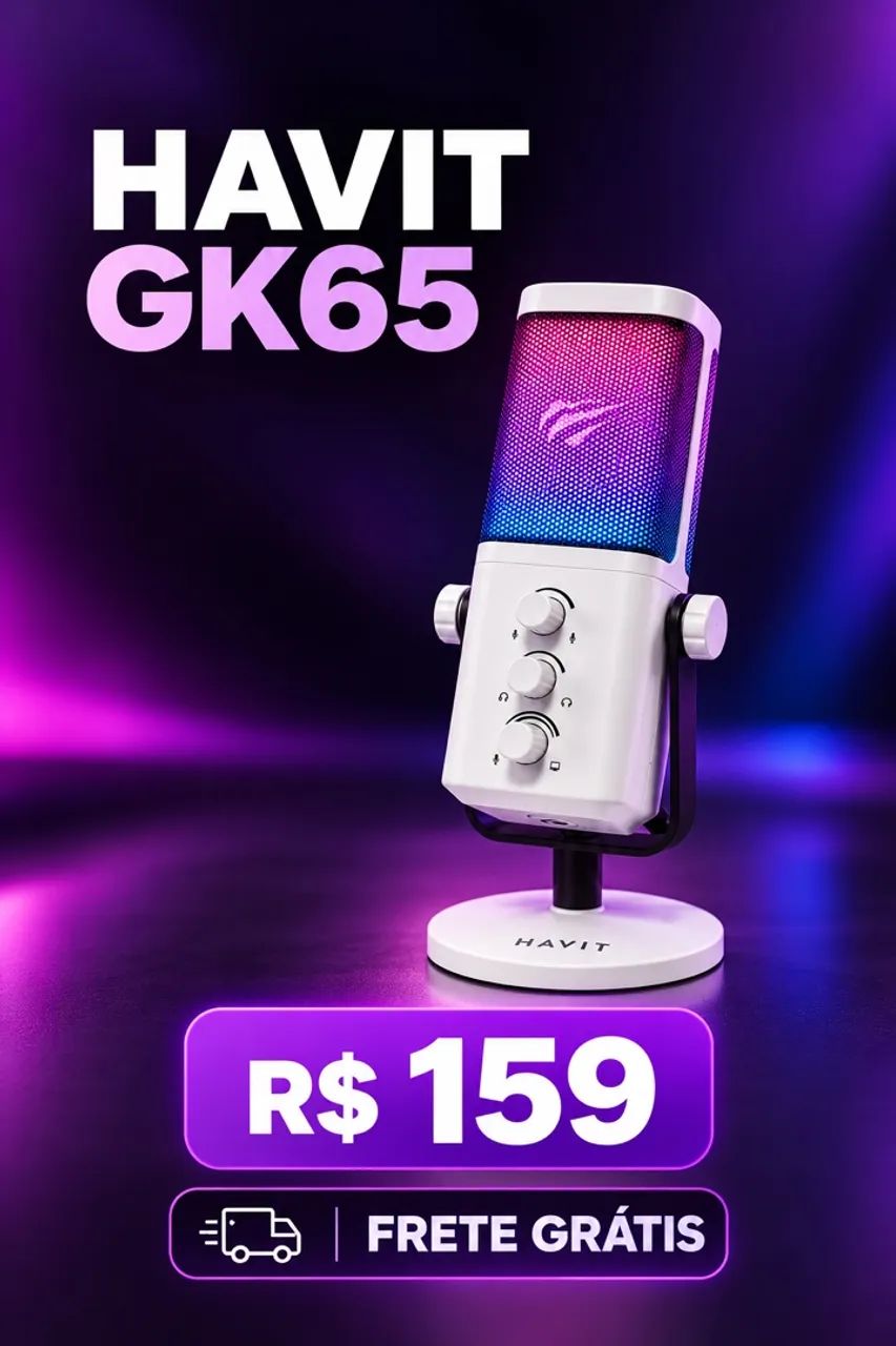 Microfone havit gk65