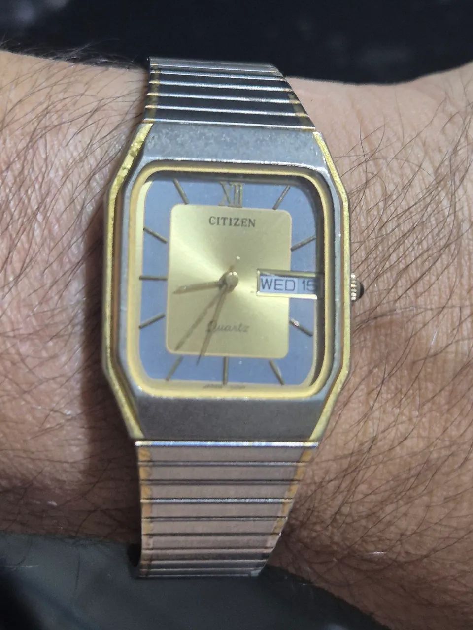 Relógio CITIZEN VINTAGE À QUARTZ   -   FUNCIONANDO PERFEITAMENTE - Foto 5