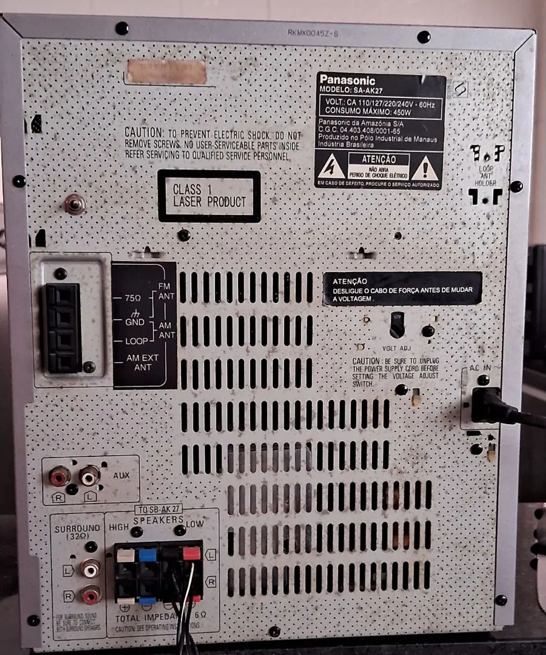 Central Panasonic Sa-Ak27,Bluetooth  - Foto 5