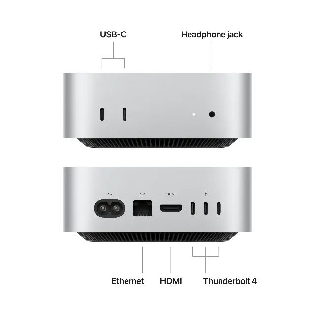 Mac Mini M4 16/512GB | Novo lacrado, disponível à pronta-entrega