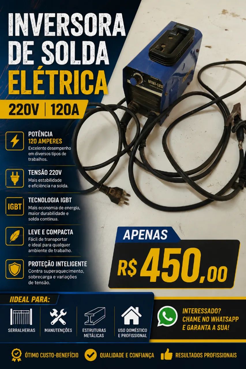Inversora de solda 