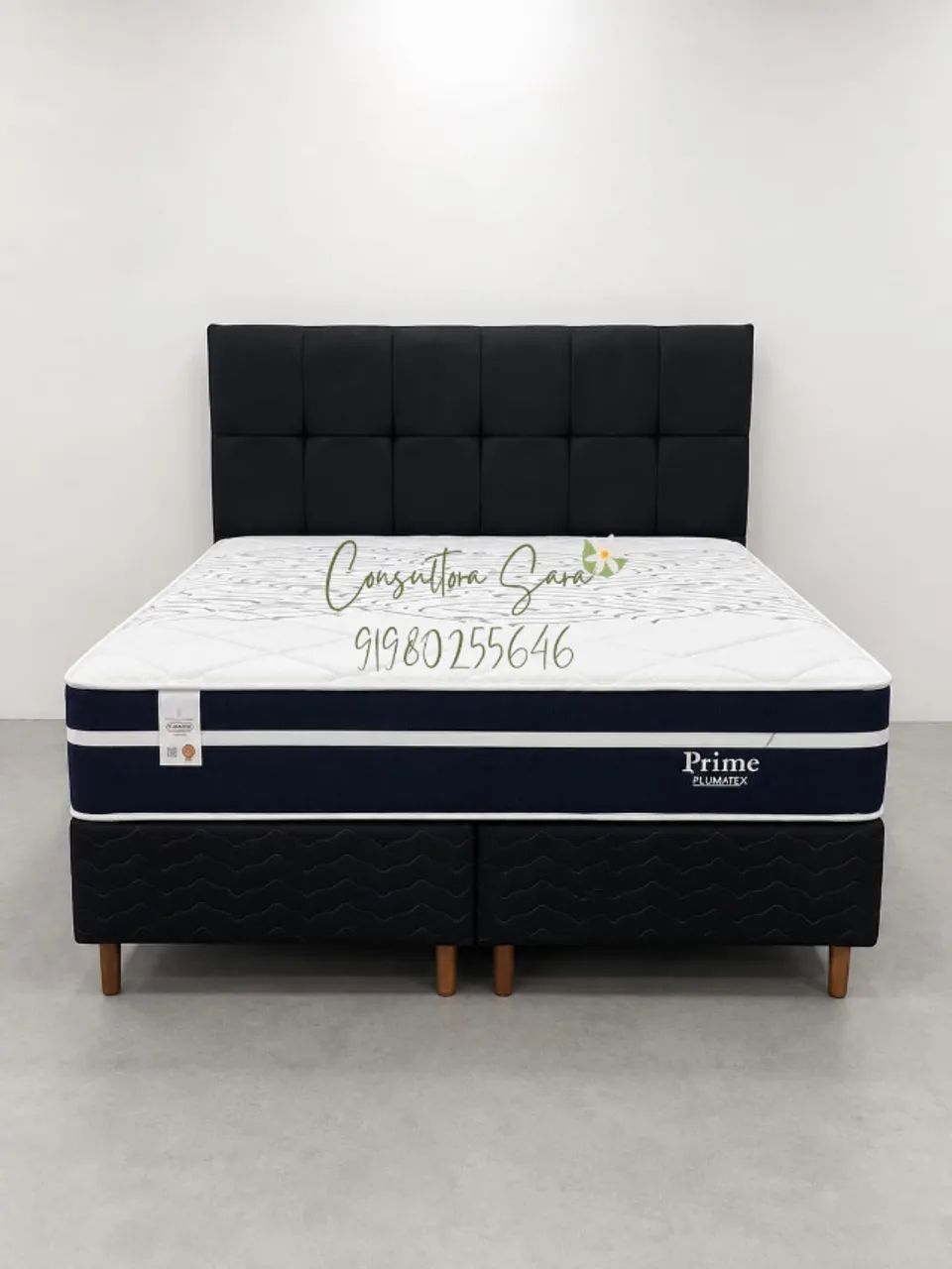 CAMA BOX CASAL MOLAS ENSACADAS PRIME