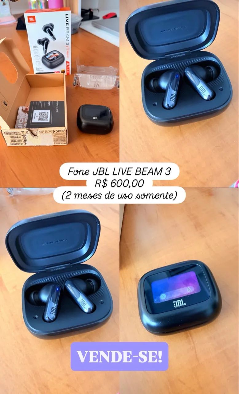 Fone JBL LIVE BEAM 3