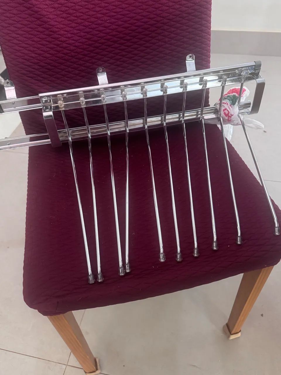 Vendo cabideiro aço inox  - Foto 2