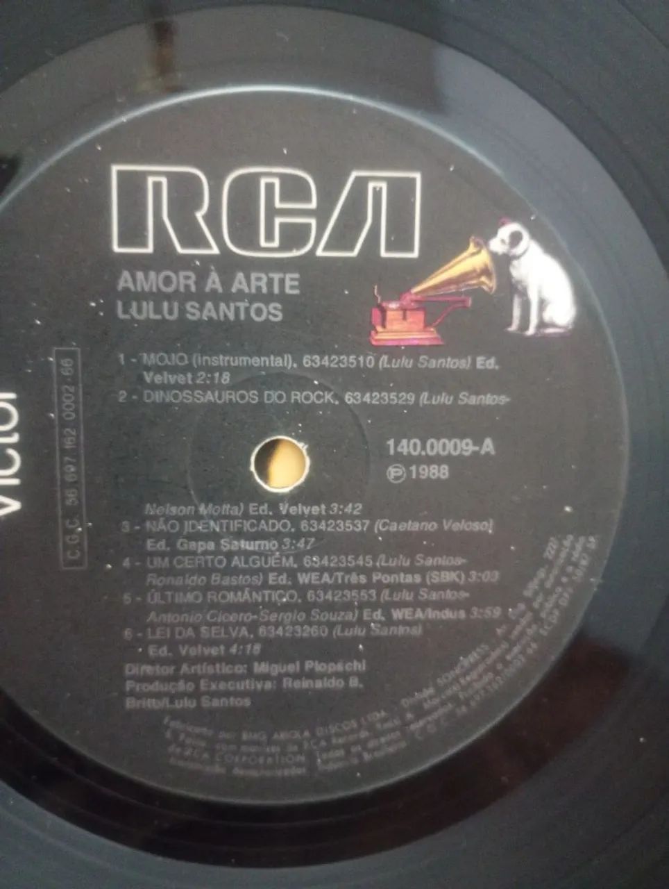 LP Lulu Santos "Amor e Arte " 1988 - Foto 4