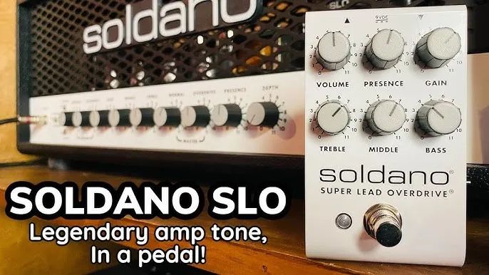 Pedal Soldano Slo Super Lead Overdrive - Instrumentos musicais