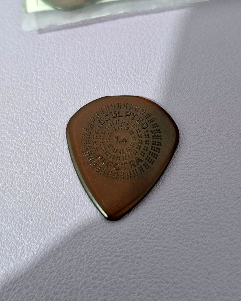 Palhetas Jim Dunlop primetone sculpted+plectra JAZZ III XL 1.4