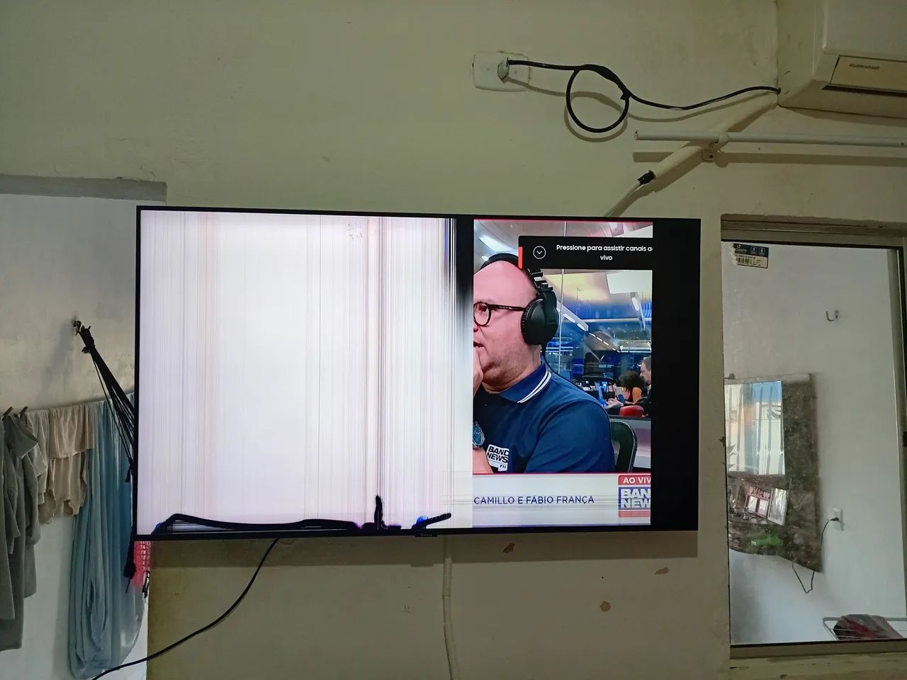 Smart TV Samsung 50 polegadas tela com de tela 