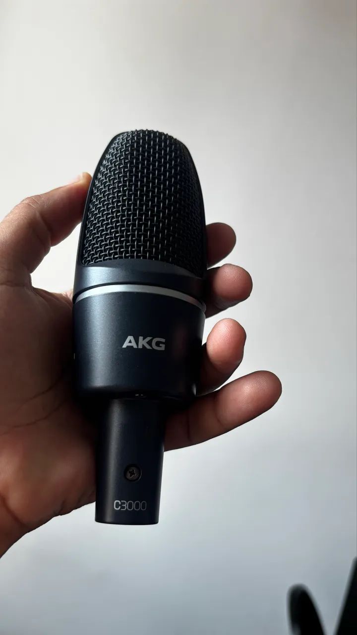 Microfone AkG c 3000 Novo pra vender logo 