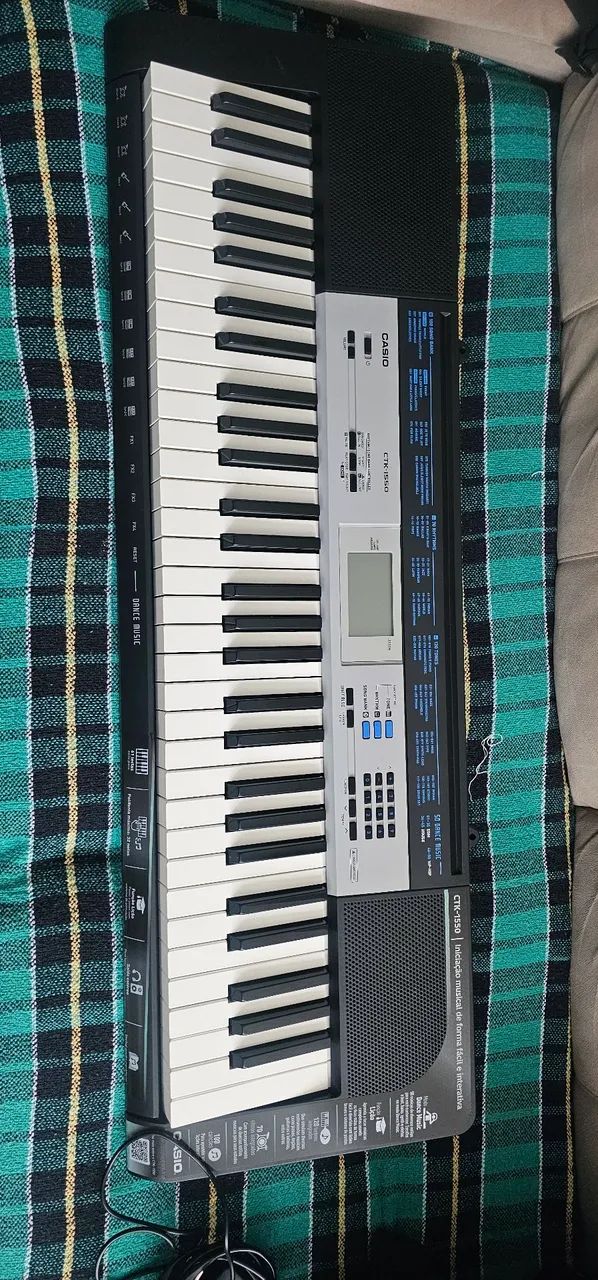 Teclado Cassio 1550  - Foto 2