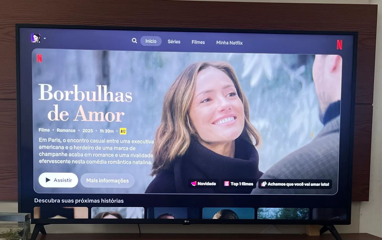 Tv LG 65 polegadas,  1 ano e 2 meses de uso  - Foto 2