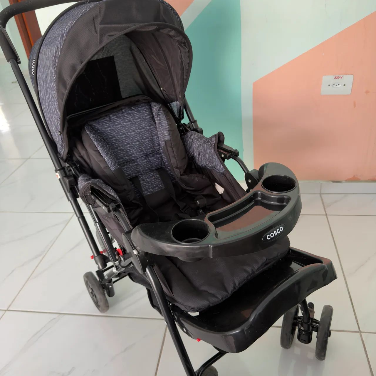 Carrinho de bebê Cosco - Foto 2