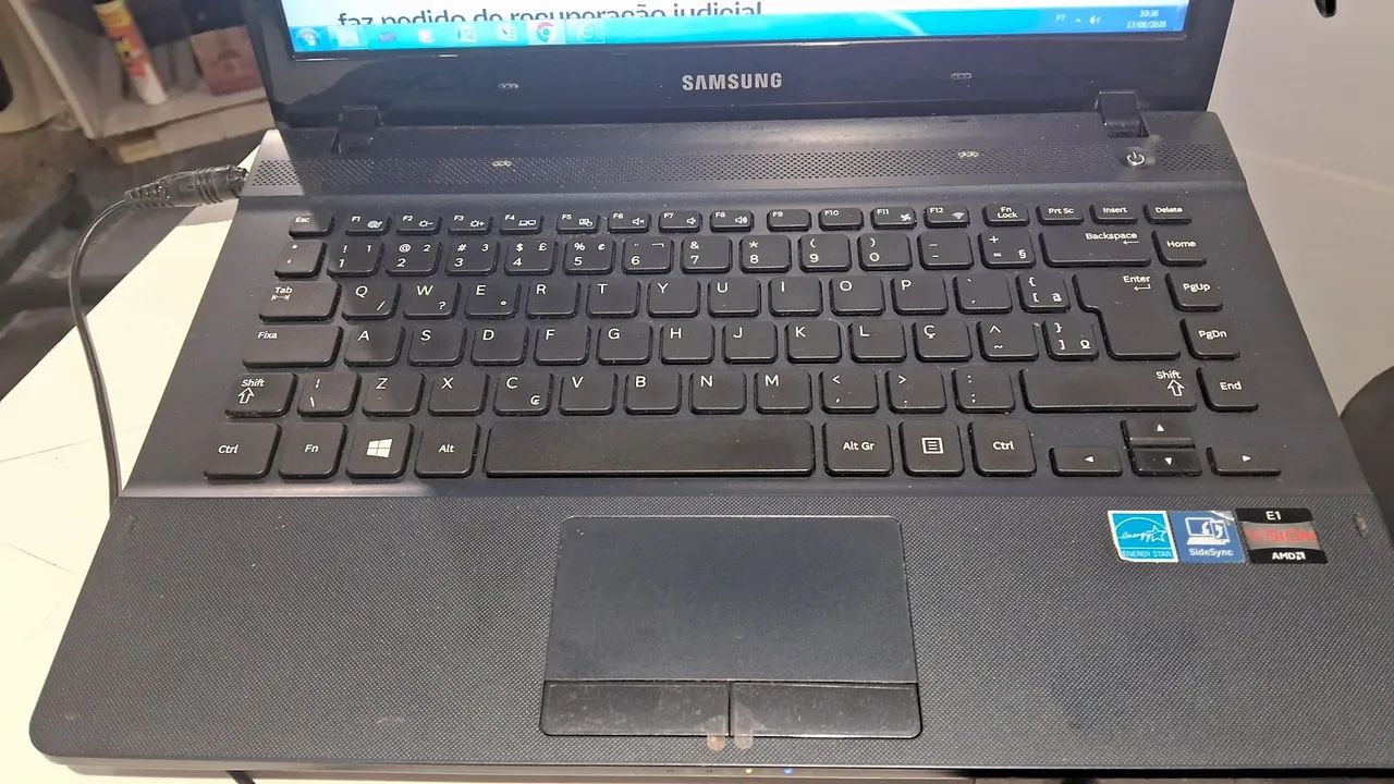 notebook  Samsung NP275E4E funcionando  - Foto 3