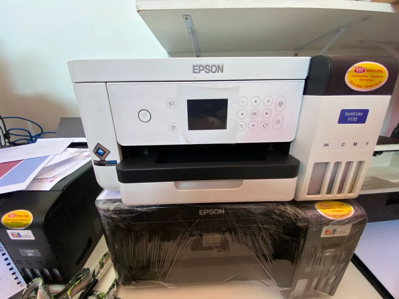 Impressora sublimática epson f170 Seminova  - Foto 4