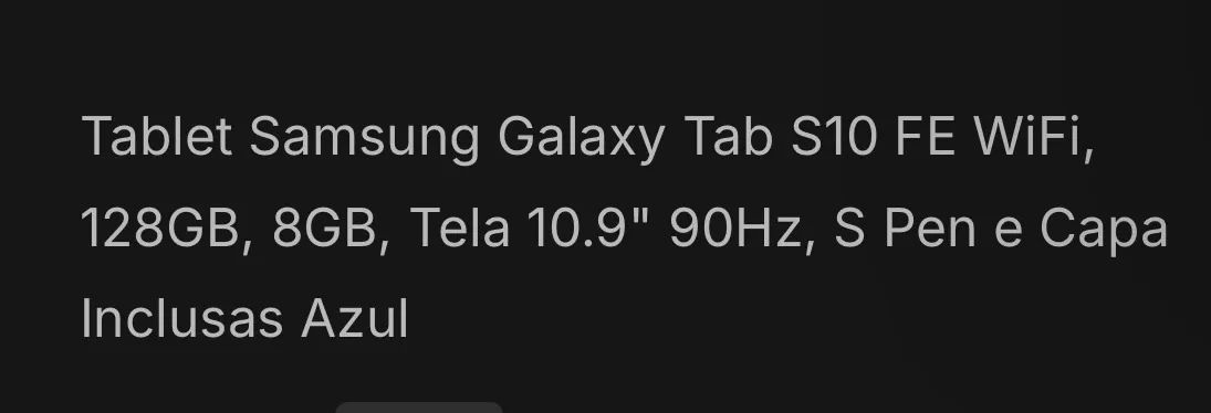 Tab S10 FE - Seminovo - Foto 3