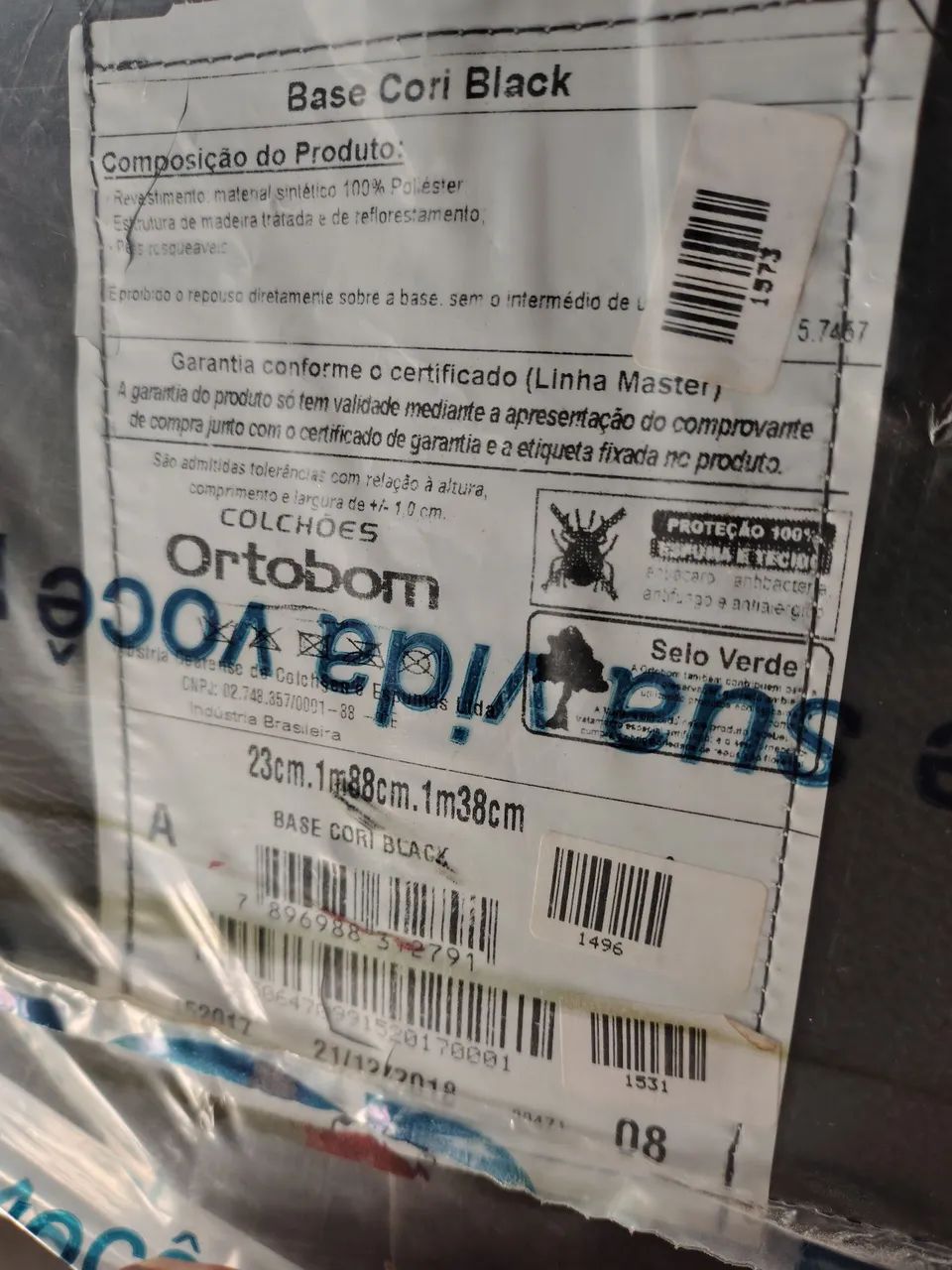 Base cama box - Ortobom 