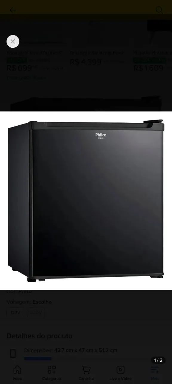 Frigobar Philco 