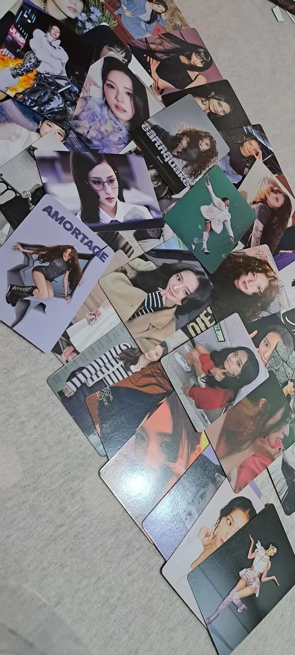 photocard Jisoo do BLACKPINK .