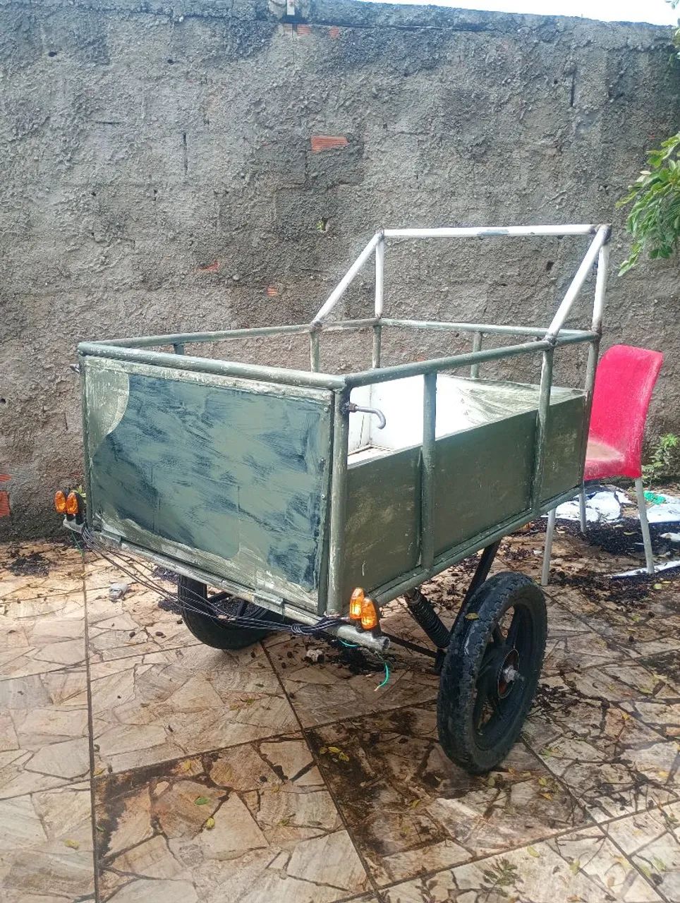 Carrocinha para todo tipo de moto - Foto 2
