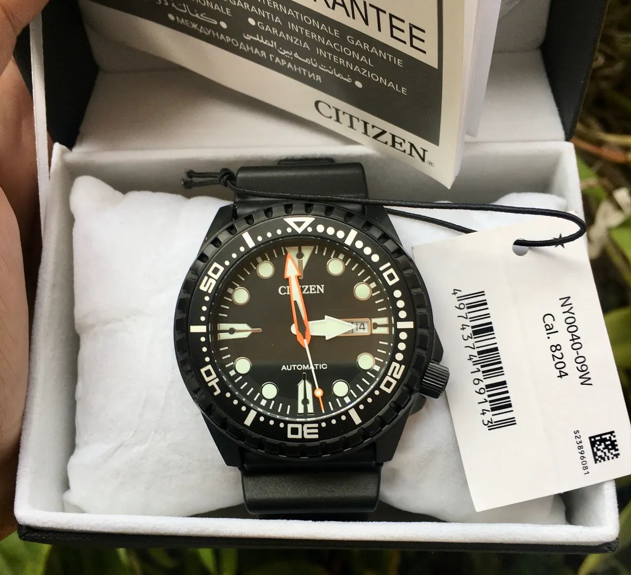 Citizen Marine Automatic Black Pvd - Calibre 8204 - Full Set - Foto 5