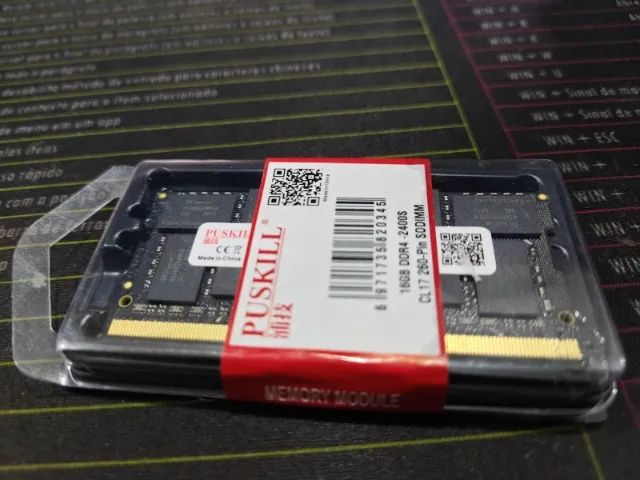 ddr4 16gb 2400mhz PUSKILL NOVA - Foto 2