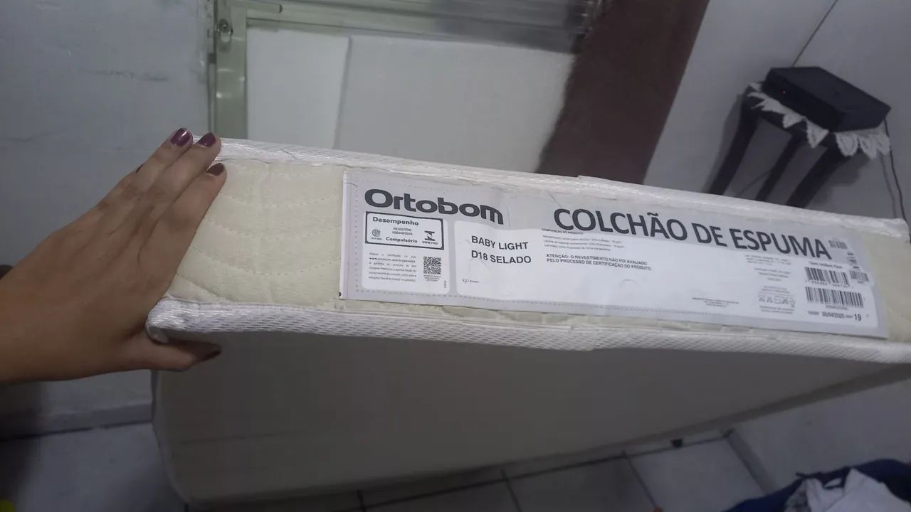 Colchão de berço americano ortobom