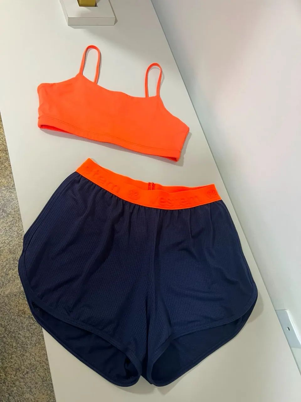 Três peças novas top short e regata  - Foto 5