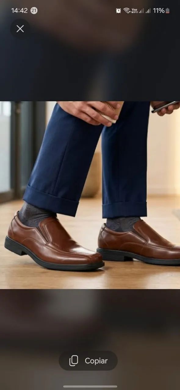 Sapatos masculinos n 37 - Foto 2