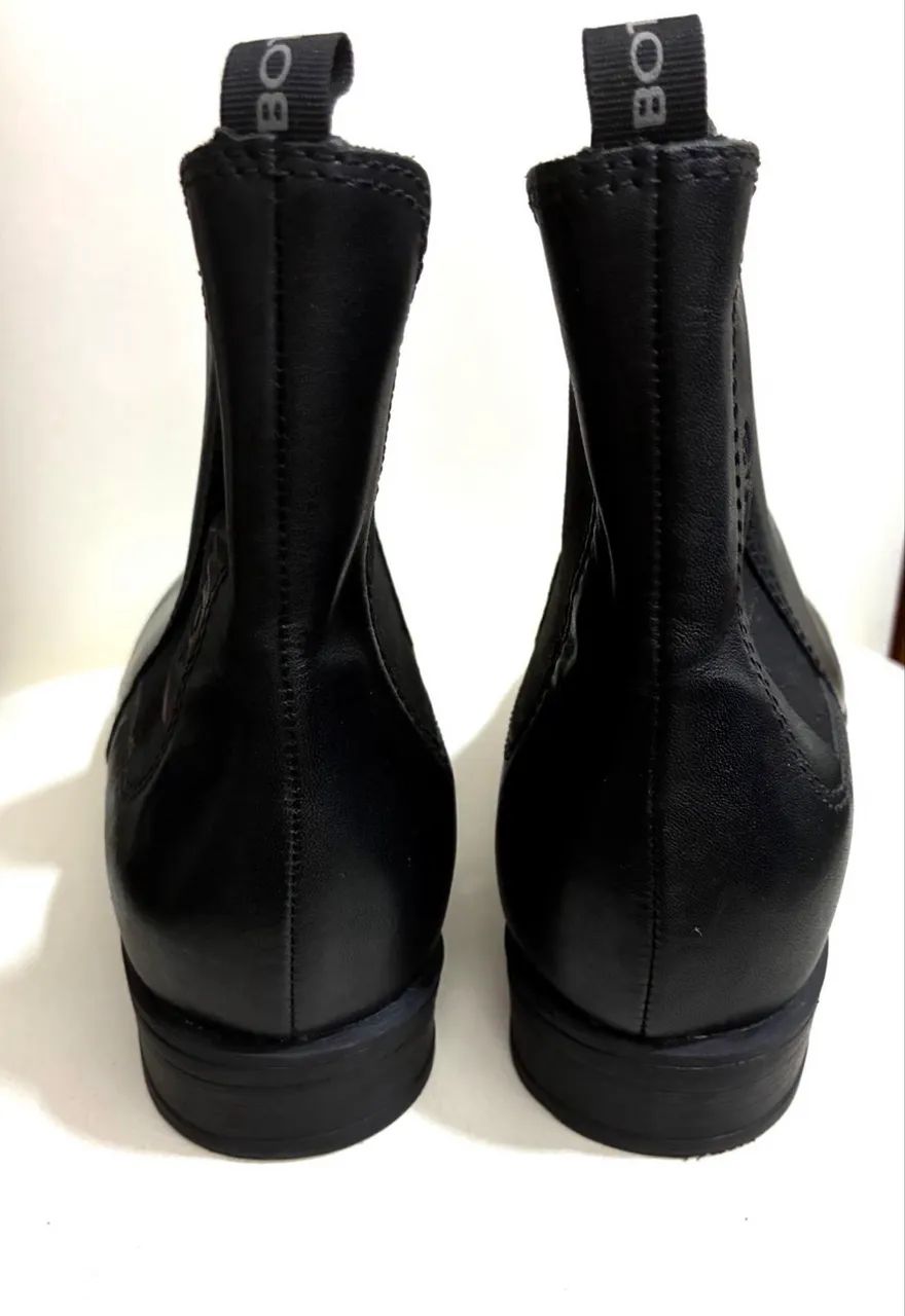 Bota de couro Bottero usada uma vez 