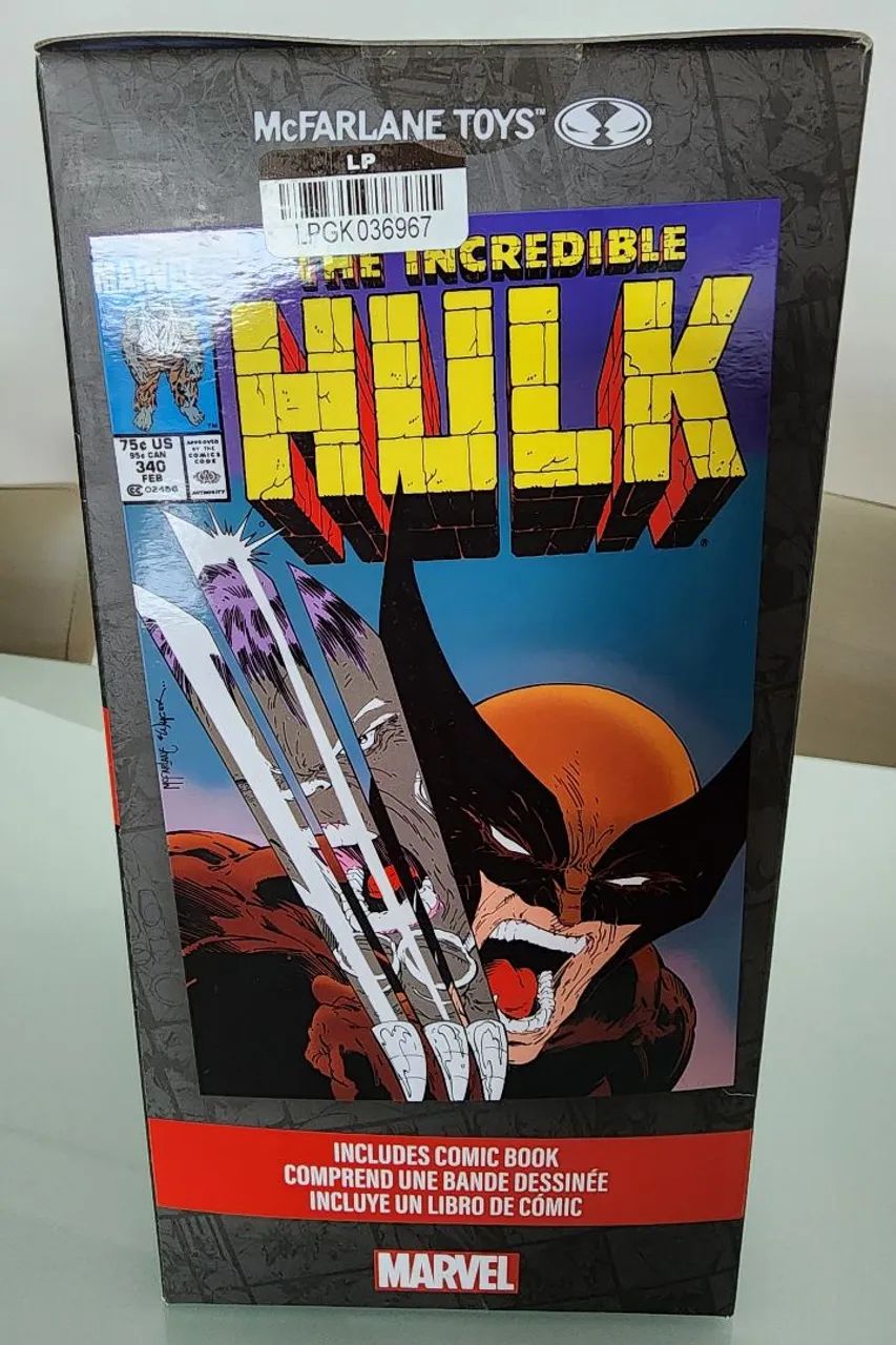 Wolverine 1/6 Mcfarlane Gold Label Estátua 65581387876866122