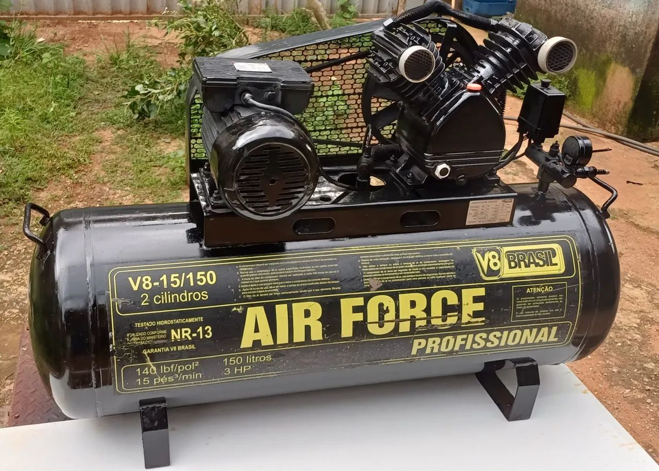 Compressor 15 pes - Ferramentas de Pintura - Setor Cândida de