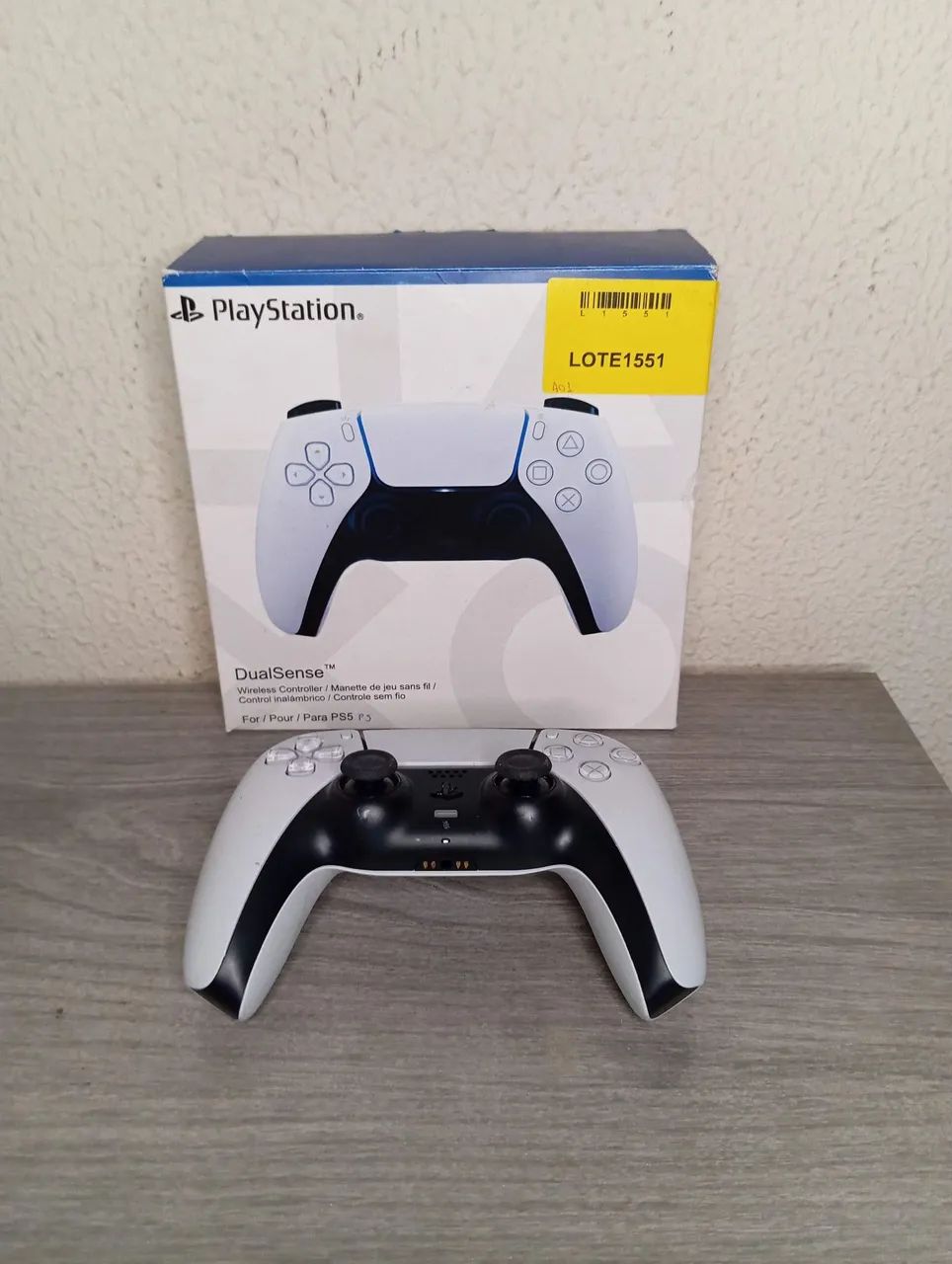 Controle PS5 Branco - Foto 3