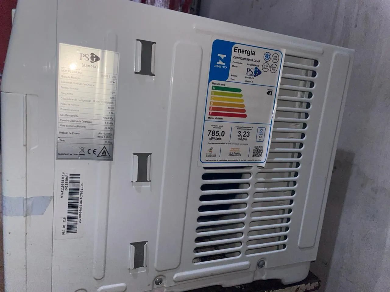 Ar-condicionado 10 mil BTUs  - Foto 3