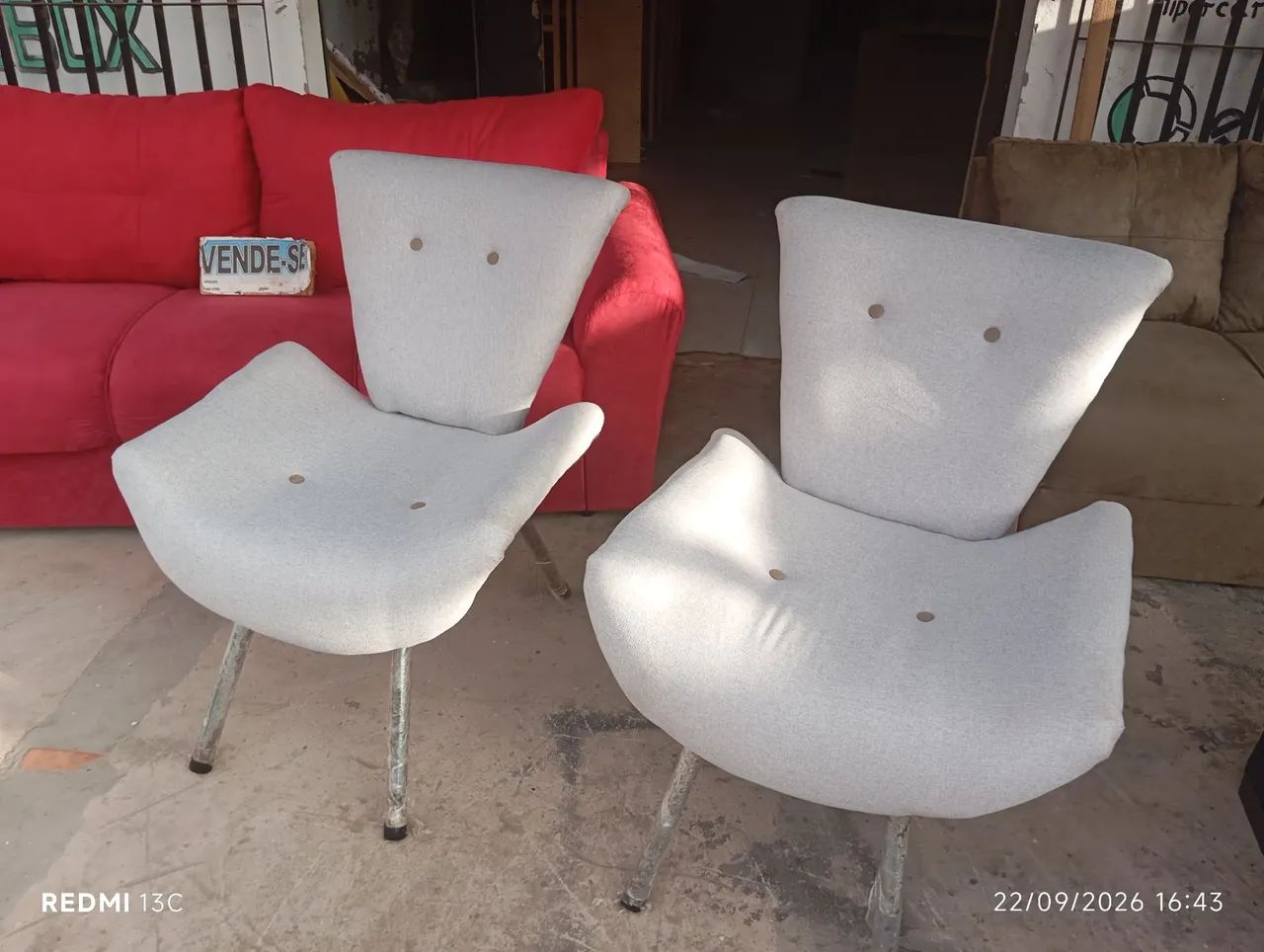 Poltronas linho - Foto 2