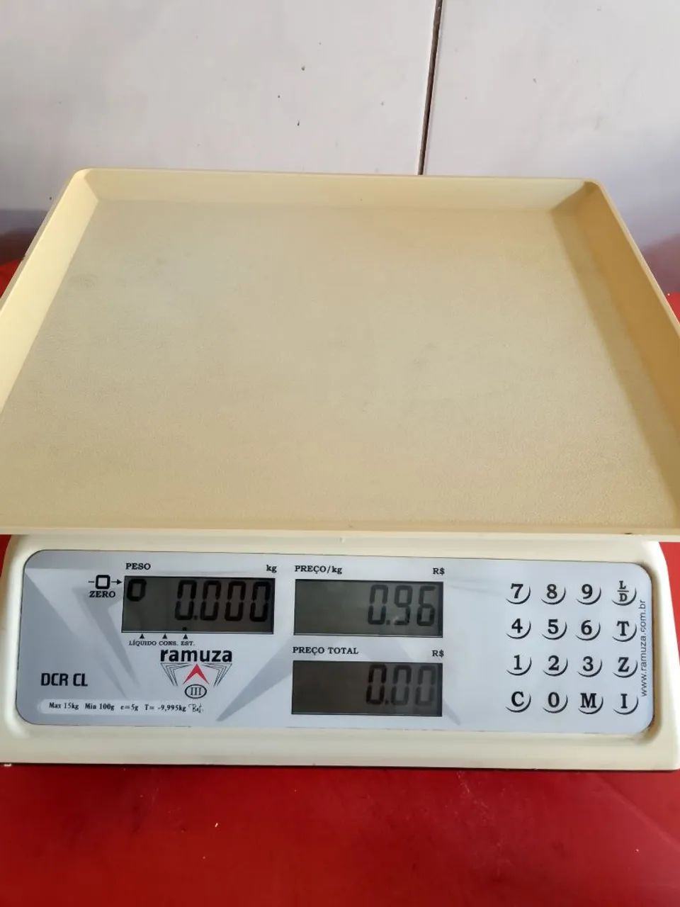 Balança digital obs tem algumas tecla não tá funcionando. - Foto 3