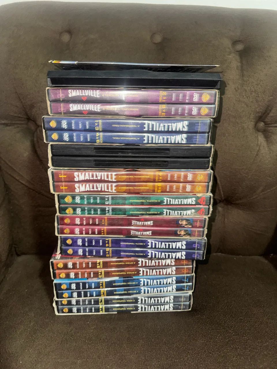 DVDs do Smallville 