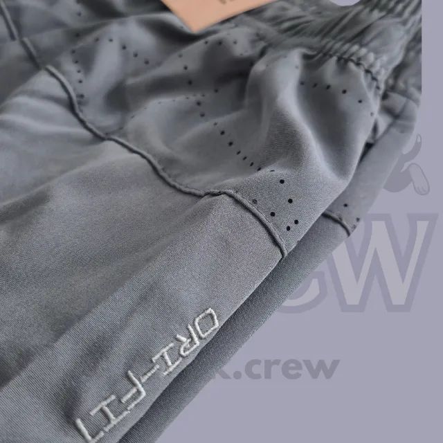 Shorts Nike Dri-Fit 'Mini Swoosh' Cinza - Foto 4