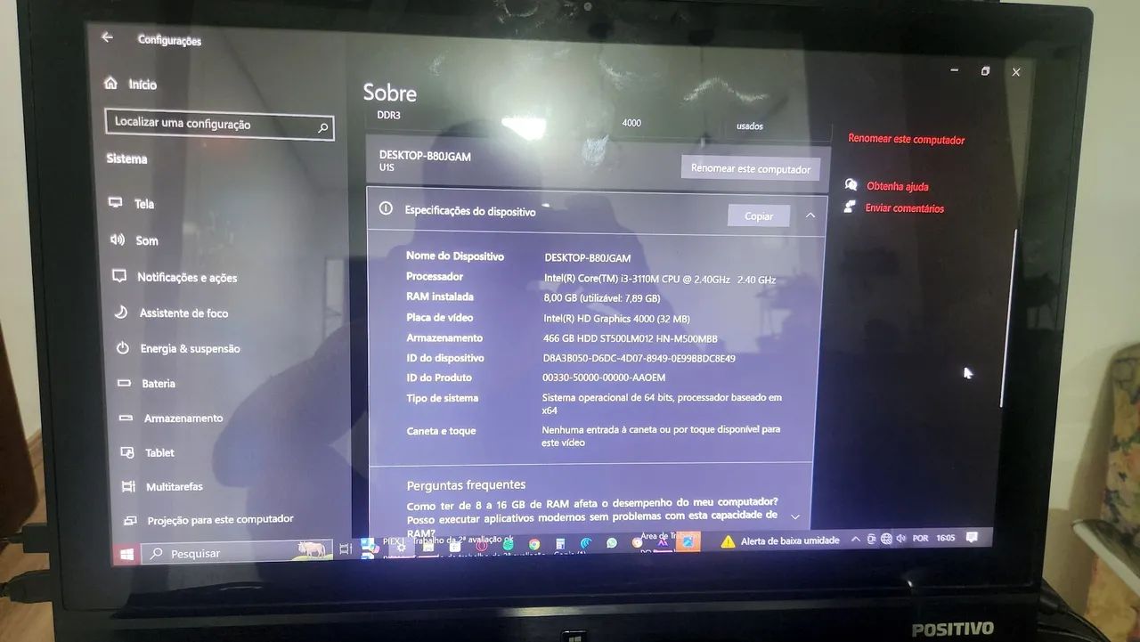 Computador All-in-One Positivo  - Foto 3