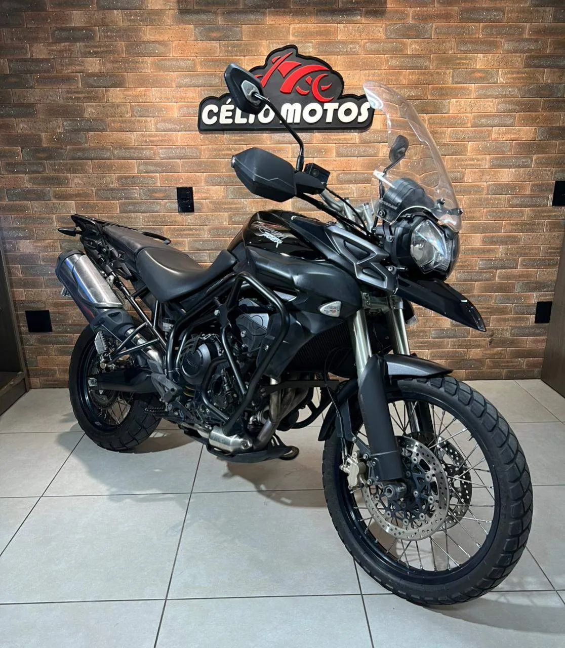 TIGER 800 XC  PRETA 2013/2013 - Foto 2