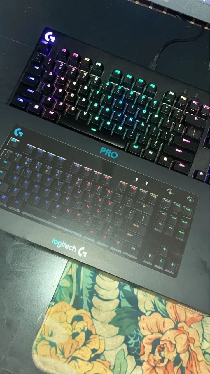 Teclado gpro logitech, usado, aceito propostas - Foto 4