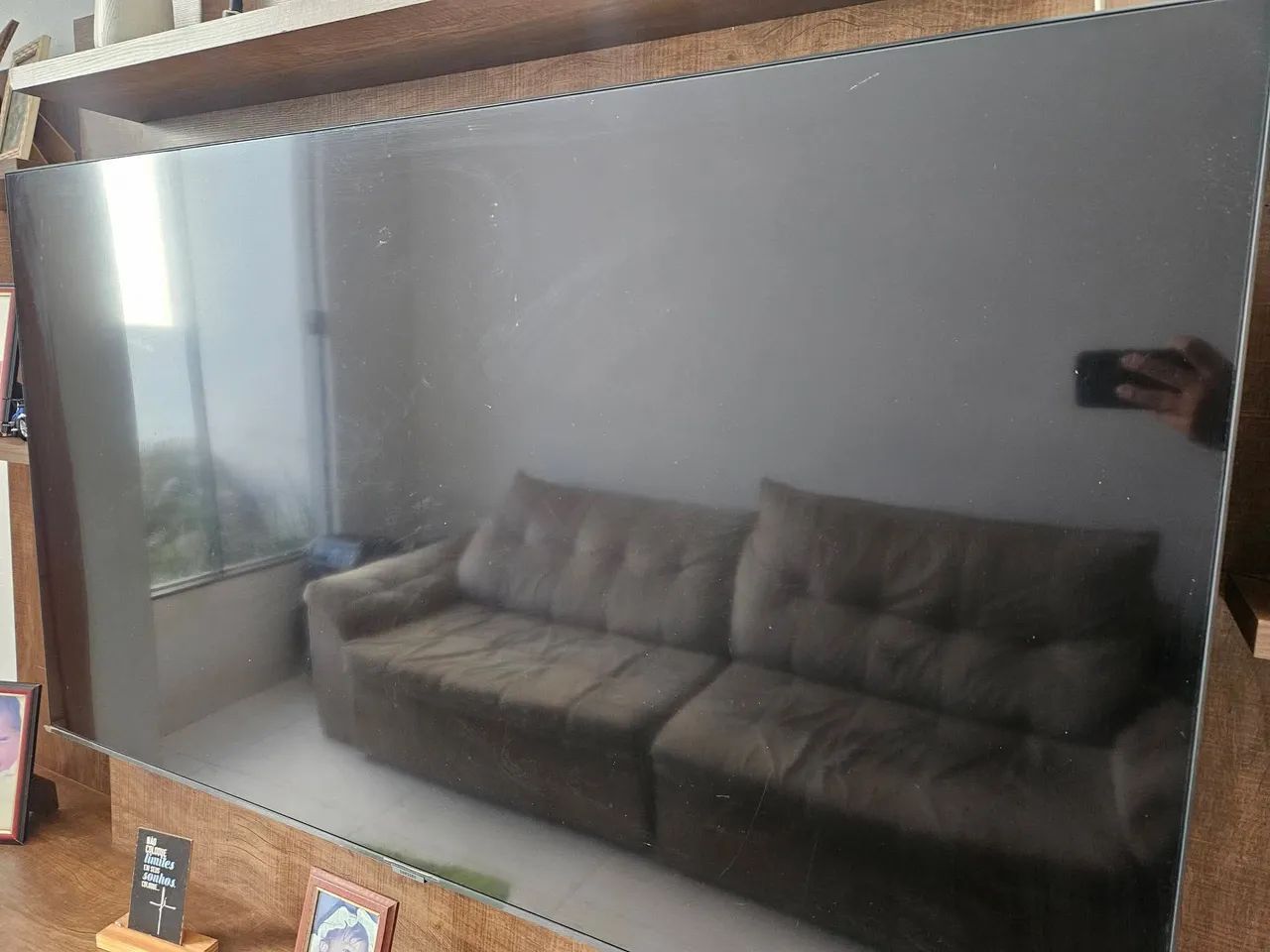 Vendo TV Samsung smart Crystal UHD 4K de 60 polegadas - Foto 3